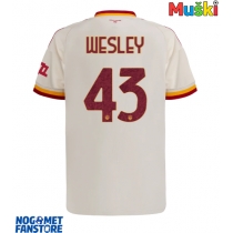 AS Roma Wesley Franca #43 Gostujuci Dres 2026-27 Kratak Rukav